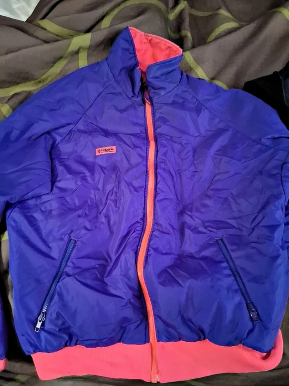 Columbia Purple & Pink Puffer Jacket
